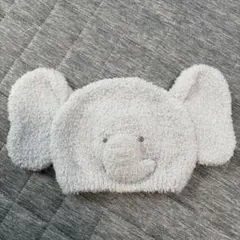 gelato pique 象の耳付きグレーのベビー帽子