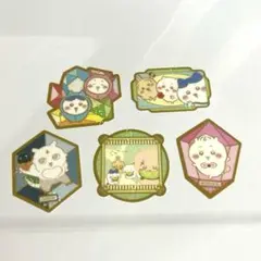 ちいかわキラキラダイカットステッカー　5枚セット