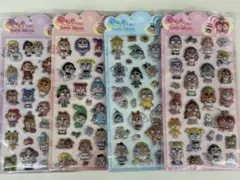 アニメキャラクター ポップシールセット 4シート