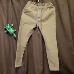 EDWIN ベージュ チノパン ウエストゴム付き