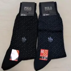 POLO ドット柄ソックス 24-26cm 2足セットのサムネイル