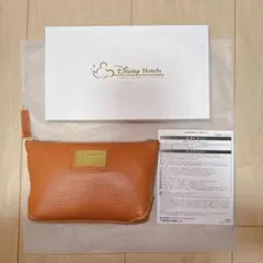 10回記念　東京ディズニーランドホテル レザー ポーチ