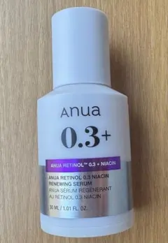 anua 0.3+ レチノール・ナイアシン美容液 30ml