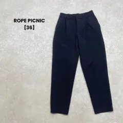 ROPE PICNIC/テーパードパンツ/36/ネイビー/綺麗めオフィス