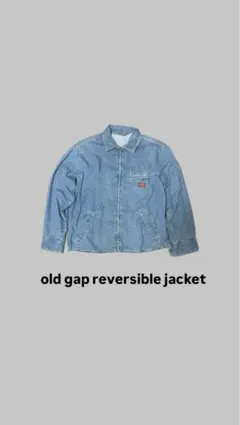 90~00s OLDGAP リバーシブル デニムジャケット スウィングトップ