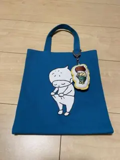 ヨシタケシンスケ展グッズ　ミニトートバック刺繍キーホルダーセット　バラ売り可のサムネイル