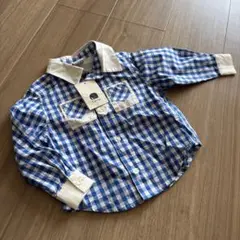 チェックシャツ　80 男の子　コルヴァ