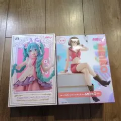 初音ミク フィギュア　Wonderland ラプンツェル MEIKO 2種