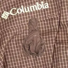 00s Columbia 短丈 shell jacket y2k teck 茶色