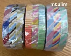 廃盤　mt slim 細マステ　6mm幅　3pack×3セット9巻　新品未開封のサムネイル