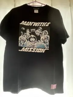 MAN WITH A MISSION　スーパーヒーローTシャツ　L 2026年最新】マンウィズ tシャツ スーパーヒーローの人気アイテム
