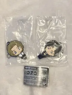 名探偵コナンカプセルラバーマスコット キーホルダー 2024