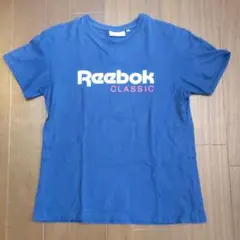 リーボック　クラシック　半袖Tシャツ　M　紺色