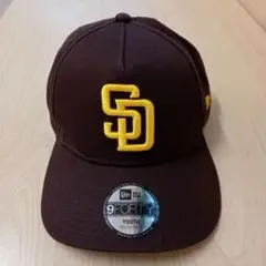New Era 9FIFTY ブラウン　ユースサイズ　サンディエゴ　パドレス