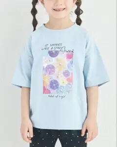 ガールズキラキラビジューフォトTシャツ
