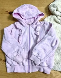 メゾピアノ　フード付き　パーカー　130㎝