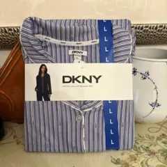 DKNY ノッチカラー パジャマセット Lサイズ