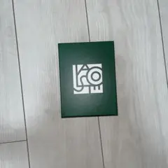 LACOSTE グリーン レザー キーリング