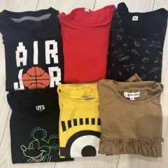 Tシャツセット 100cm 保育園着　6枚セット