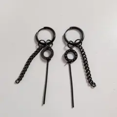 SEIYA INTERNATIONAL ブラックピアス