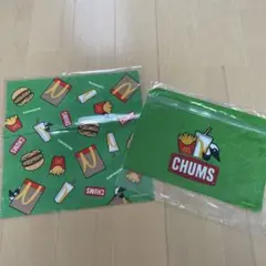 マクドナルド　クリーナー　クロス　ジッパーポーチ