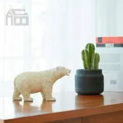 ideaco イデアコ シロクマ インテリア オブジェ