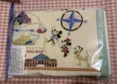 ディズニー　パーク　マップシリーズ　フェイスタオル　ミッキー＆フレンズ