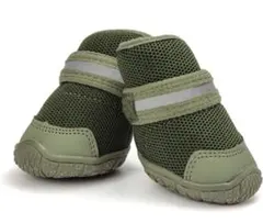 犬靴 犬用メッシュシューズ ドッグブーツ ドッグくつ 小型犬 反射テープ付き