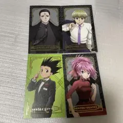 アニメイトカフェ ハンターハンター 4枚セット