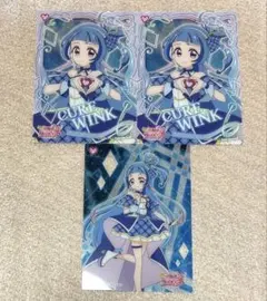 キミとアイドルプリキュア クリアカードコレクション　キュアウインク　3枚セット