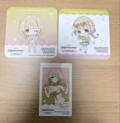 学マス　スイパラ　海の家コラボ　藤田ことね　コースター　カード