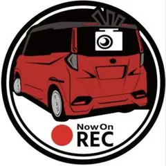 愛車色に変更可能　ルーミー　ドライブレコーダー　ドラレコ　ステッカー　トール