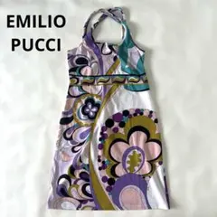 2026年最新】EMILIO PUCCI レディース ノースリーブひざ丈ワンピースの