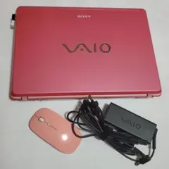 【本日限定値引き】人気のVAIO　マウス付き　プリンセスピンク　パソコン