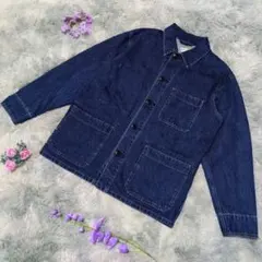 新品✨【UNIQLO】ユーティリティジャケット☆デニム☆M