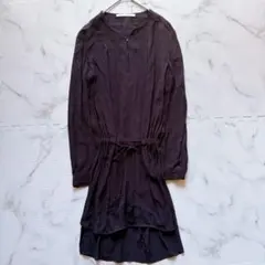✨美品✨ダイアンフォンファステンバーグ　 カシュクール　ロングワンピースのサムネイル
