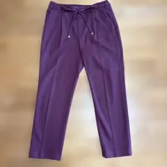 Elura パープルカジュアルパンツ EL5310AD04