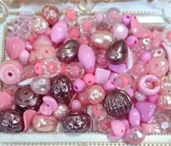 限定♡山盛りビーズセット♡ぴんく