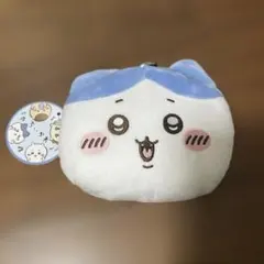 ちいかわぬいぐるみパスケースポーチ① ハチワレ