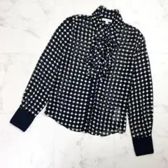 NARACAMICIE ピンクパープル系 シフォンブラウスⅢ - メルカリ