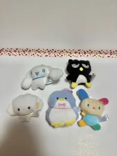 サンリオ　ふわもこワッペンこれくしょんマスコット③ 5個セット