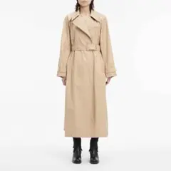 未使用　CALVIN KLEIN カルバンクライン　トレンチコート　レディースのサムネイル