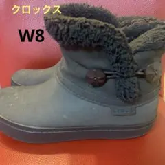 クロックス　ムートンブーツ　W8 24.0㎝　ブラウンのサムネイル