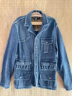 Ralph Lauren インディゴ コットン ハンティングジャケット サイズM