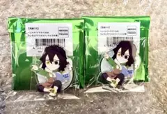 鬼滅の刃　ハンドメイドクラブ　アクリルスタンド　伊黒小芭内　2点セット　①