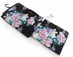 お仕立て上がり 変わり織り浴衣 黒地