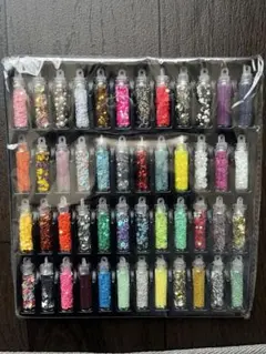 ネイルアート用ビーズ 48個セット