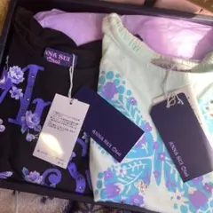 ANNA SUI アナスイ　半袖カットソー　新品タグ付　90 双子