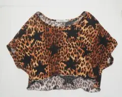 JOYRICH レオパード柄 スタープリント 半袖Tシャツ Sのサムネイル