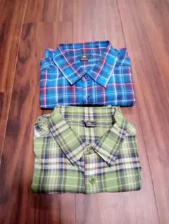 モンベル　WICライトダブルポケットロングスリーブシャツ　 2枚セット L